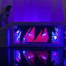 3D Anime LED Light Box — Paper Carving Night Lamp & Bedroom Decor