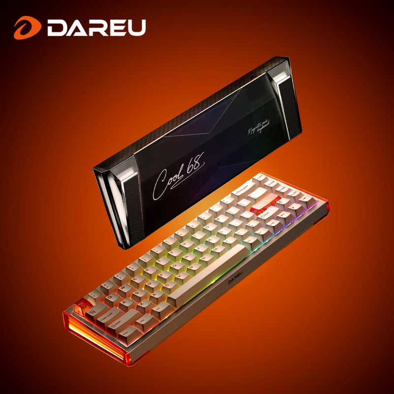 DAREU — 8K Wired Magnetic Gaming Keyboard, Rapid Trigger, RGB