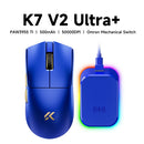 MCHOSE K7 V2 — 8K Wireless Gaming Mouse, 50K DPI, Magnetic Charging Dock
