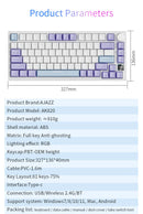AJAZZ AK820 Pro – 75% Wireless Mechanical Keyboard, RGB