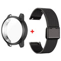 Case com Vidro Temperado e Pulseira de Aço Inoxidável para Samsung Galaxy Watch