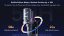 COMICA Uni Pro — Wireless USB Gaming Microphone with RGB and Noise Cancellation