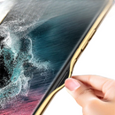 Case Samsung de Couro com Chapeamento de Luxo