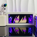 3D Anime LED Light Box — Paper Carving Night Lamp & Bedroom Decor