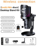 COMICA Uni Pro — Wireless USB Gaming Microphone with RGB and Noise Cancellation