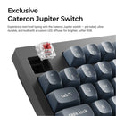 Keychron V5 Max QMK/VIA Wireless Mechanical Keyboard – RGB, Gateron Jupiter