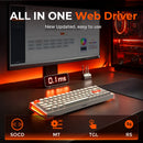 DAREU — 8K Wired Magnetic Gaming Keyboard, Rapid Trigger, RGB