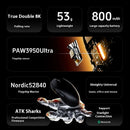 ATK A9 Ultra Wireless Gaming Mouse – 8KHz Tri-Mode, 53g Lightweight Esports Mouse