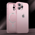 Case iPhone de Vidro Temperado Fosco - Vitra Pro MagSafe