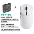 Rapoo VT7 MAX/VT7 — 8K Wireless Gaming Mouse, 53g, Up to 750h Battery