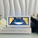 3D Anime LED Light Box — Paper Carving Night Lamp & Bedroom Decor
