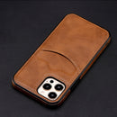 Case iPhone de Couro com Slot para Cartão