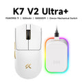 MCHOSE K7 V2 — 8K Wireless Gaming Mouse, 50K DPI, Magnetic Charging Dock