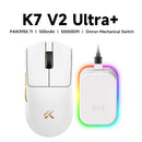 MCHOSE K7 V2 — 8K Wireless Gaming Mouse, 50K DPI, Magnetic Charging Dock