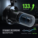 FIFINE K688 USB/XLR Dynamic Microphone – Shock Mount & Mute